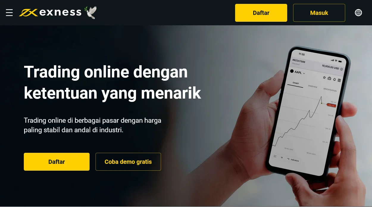 Exness Sign Up in Indonesia.